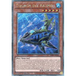 Tiburón del Abismo       carta yugi RA03-SP030 Quarter Century Secret Rare