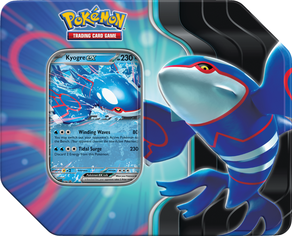 Ingles - Lata de Azure Legend Kyogre ex