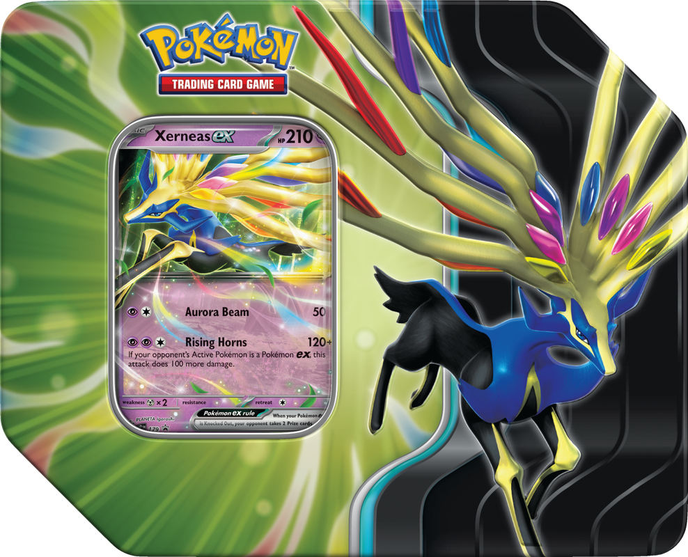 Ingles - Lata de Azure Legend Xerneas ex