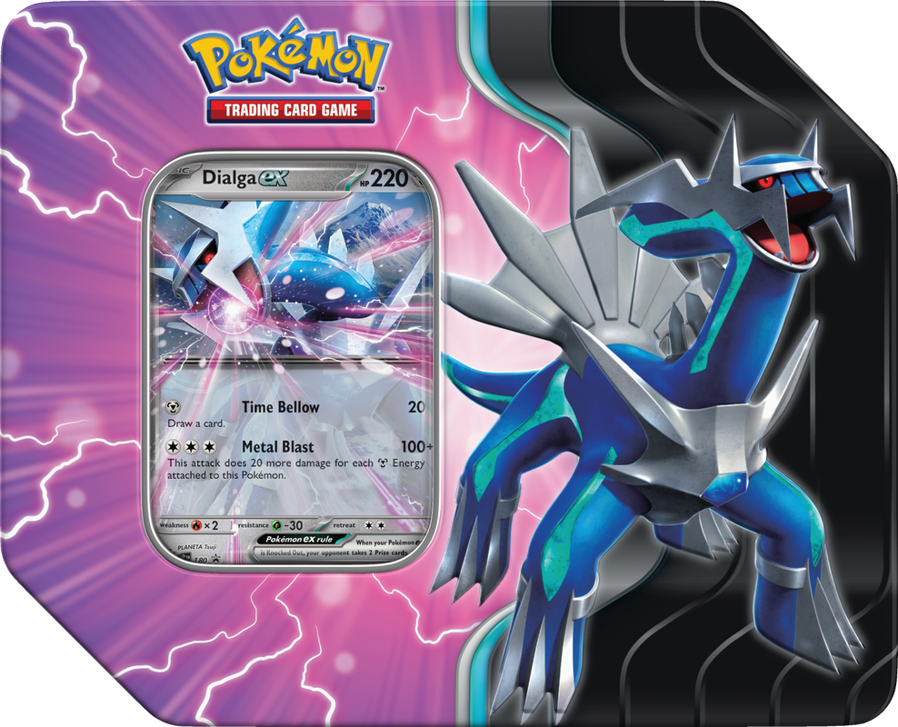 Ingles - Lata de Azure Legend Dialga ex