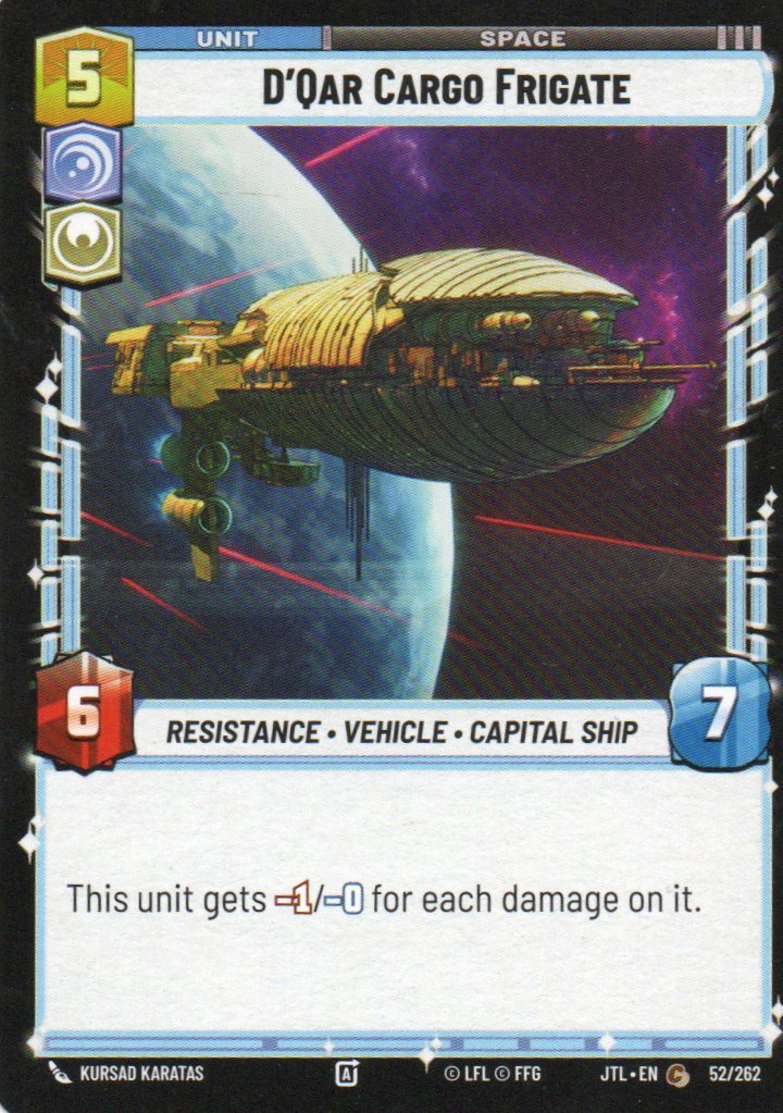 D'Qar Cargo Frigate JTL 52/262 Common