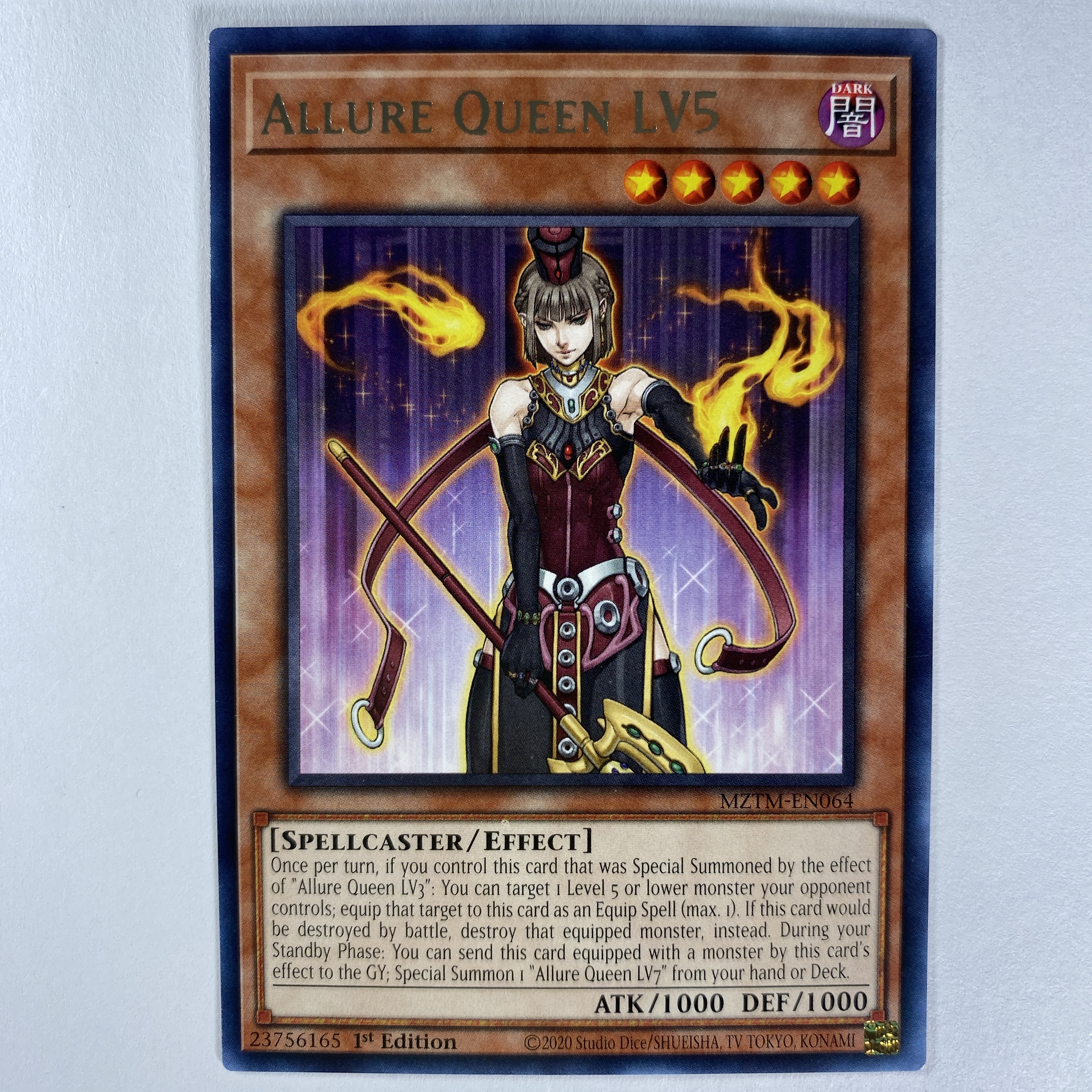 Allure Queen LV5 MZTM-EN064 Rare