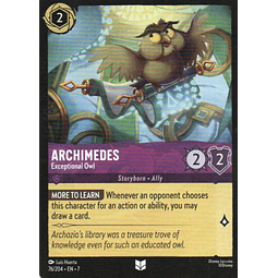 Archimedes - Exceptional Owl 76/204 Uncommon