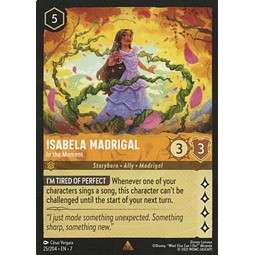 Isabela Madrigal - In the Moment 25/204 Rare