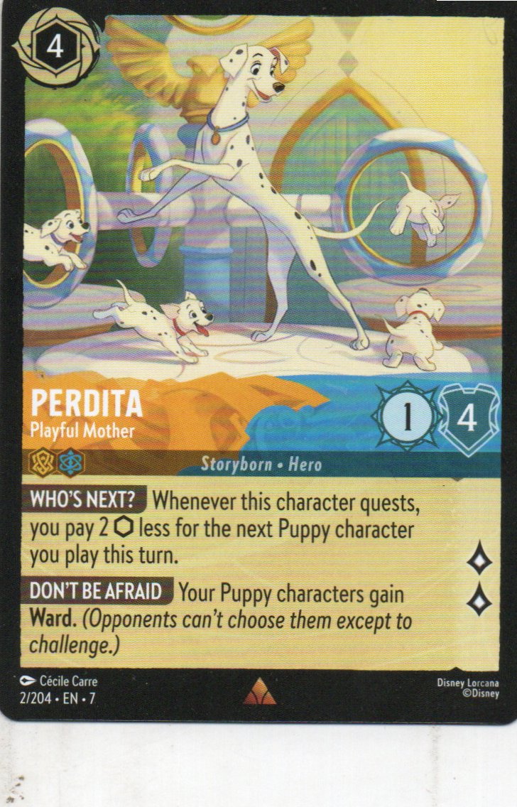Perdita - Playful Mother 2/204 Rare