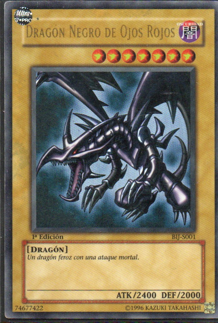 Red-Eyes Black Dragon BIJ--001  Ultra Rare 
