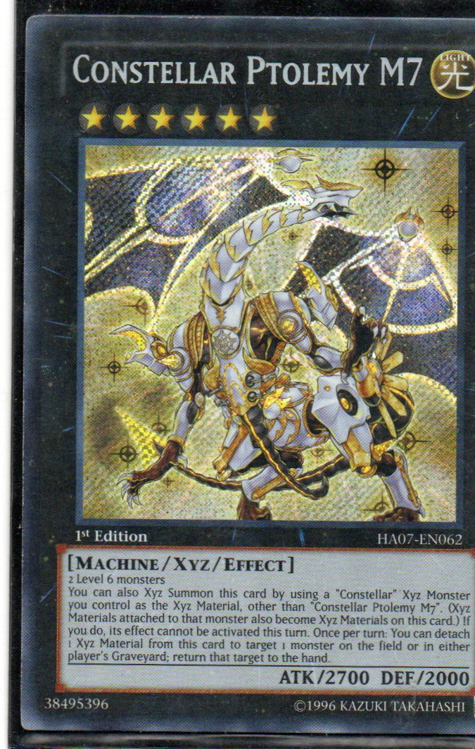 Constellar Ptolemy M7 HA07-EN062  Secret Rare 