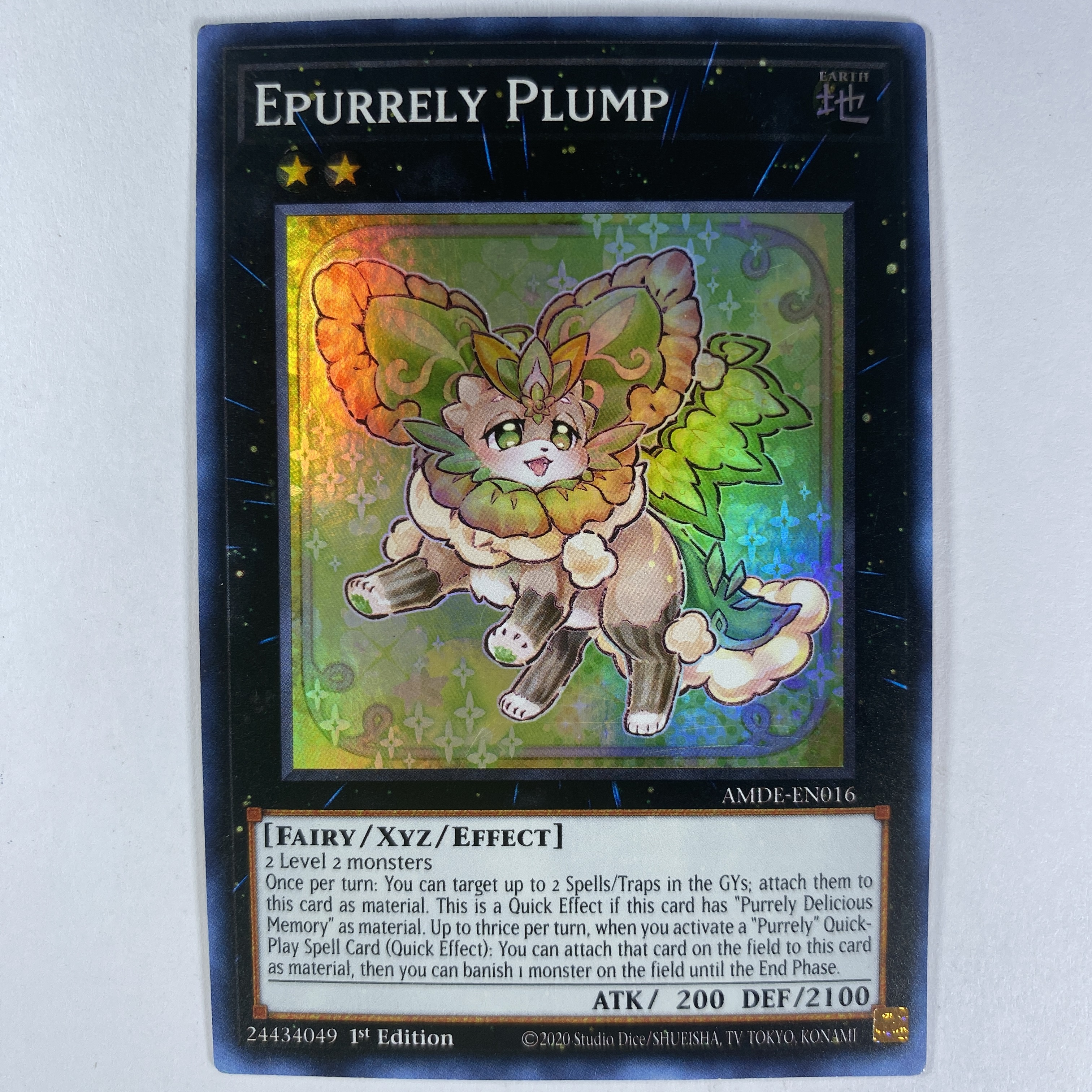 Epurrely Plump AMDE-EN016  Super Rare 