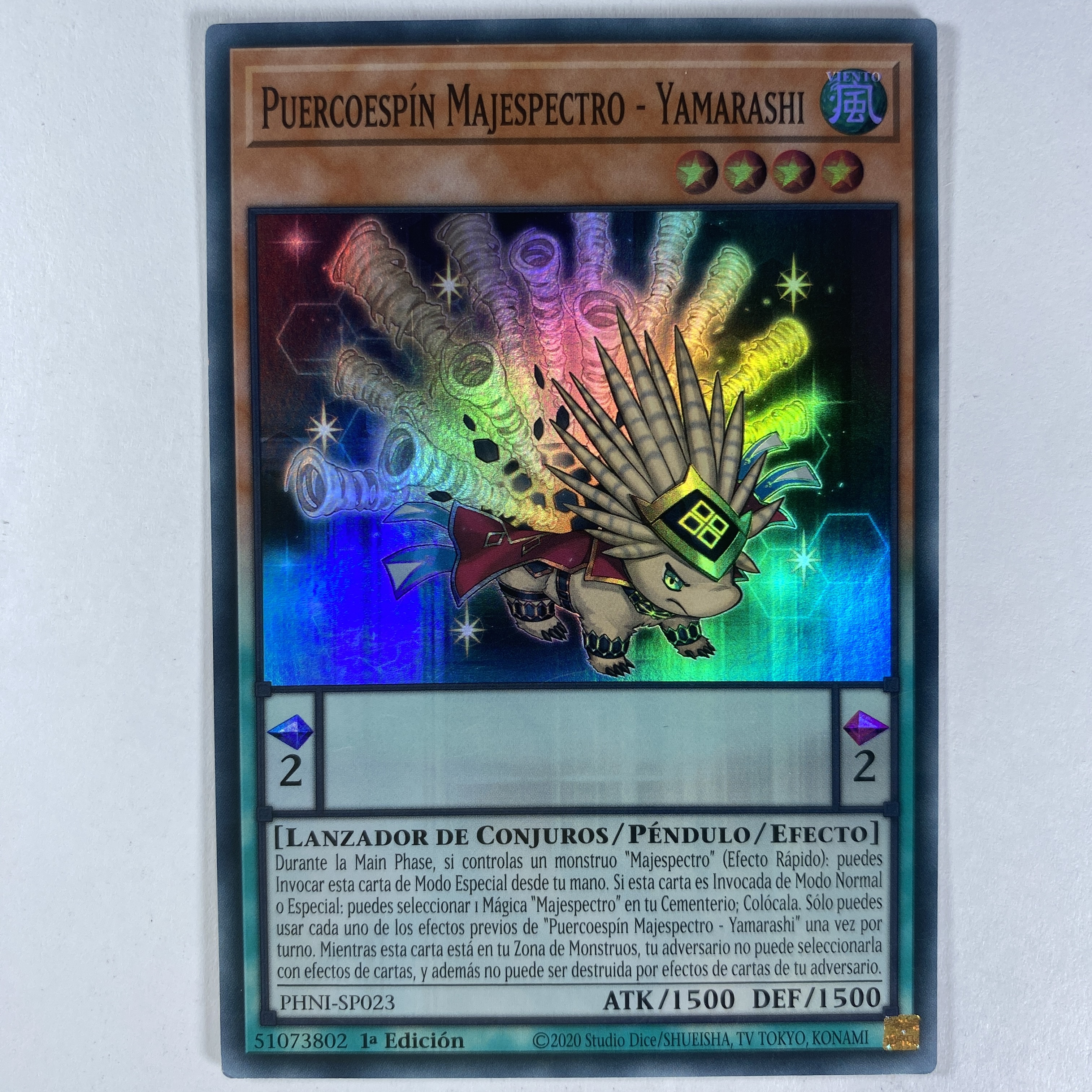 Majespecter Porcupine - Yamarashi PHNI-SP023  Super Rare 