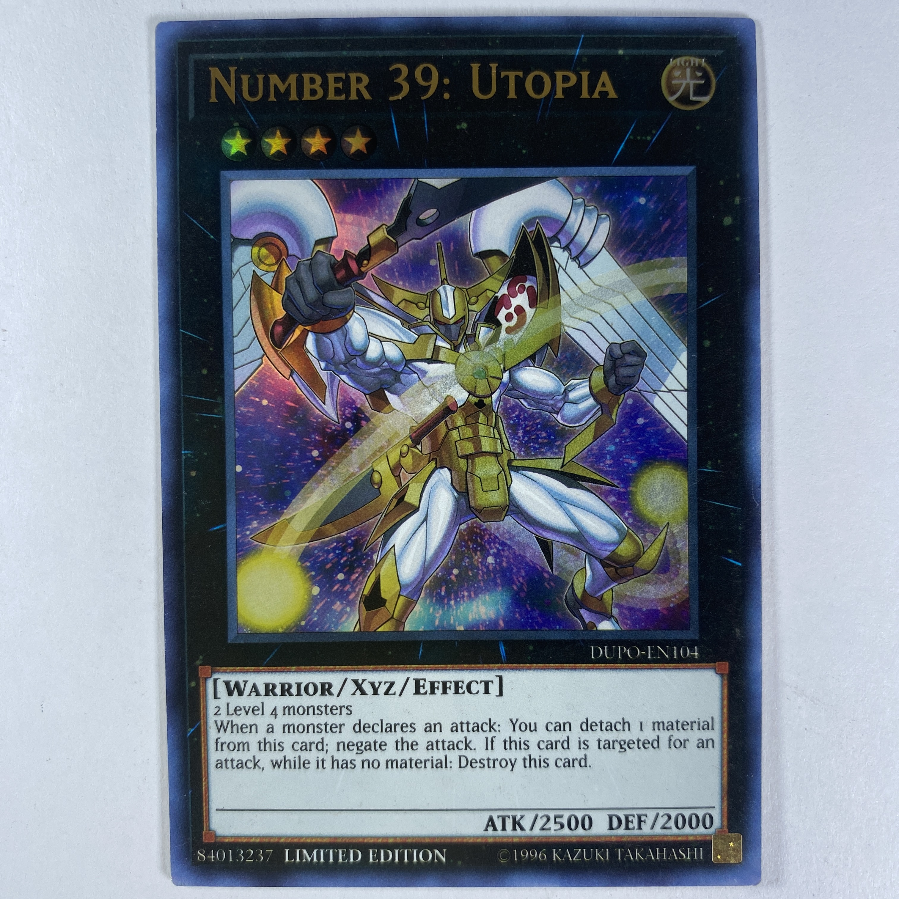 Number 39: Utopia DUPO-EN104  Ultra Rare 