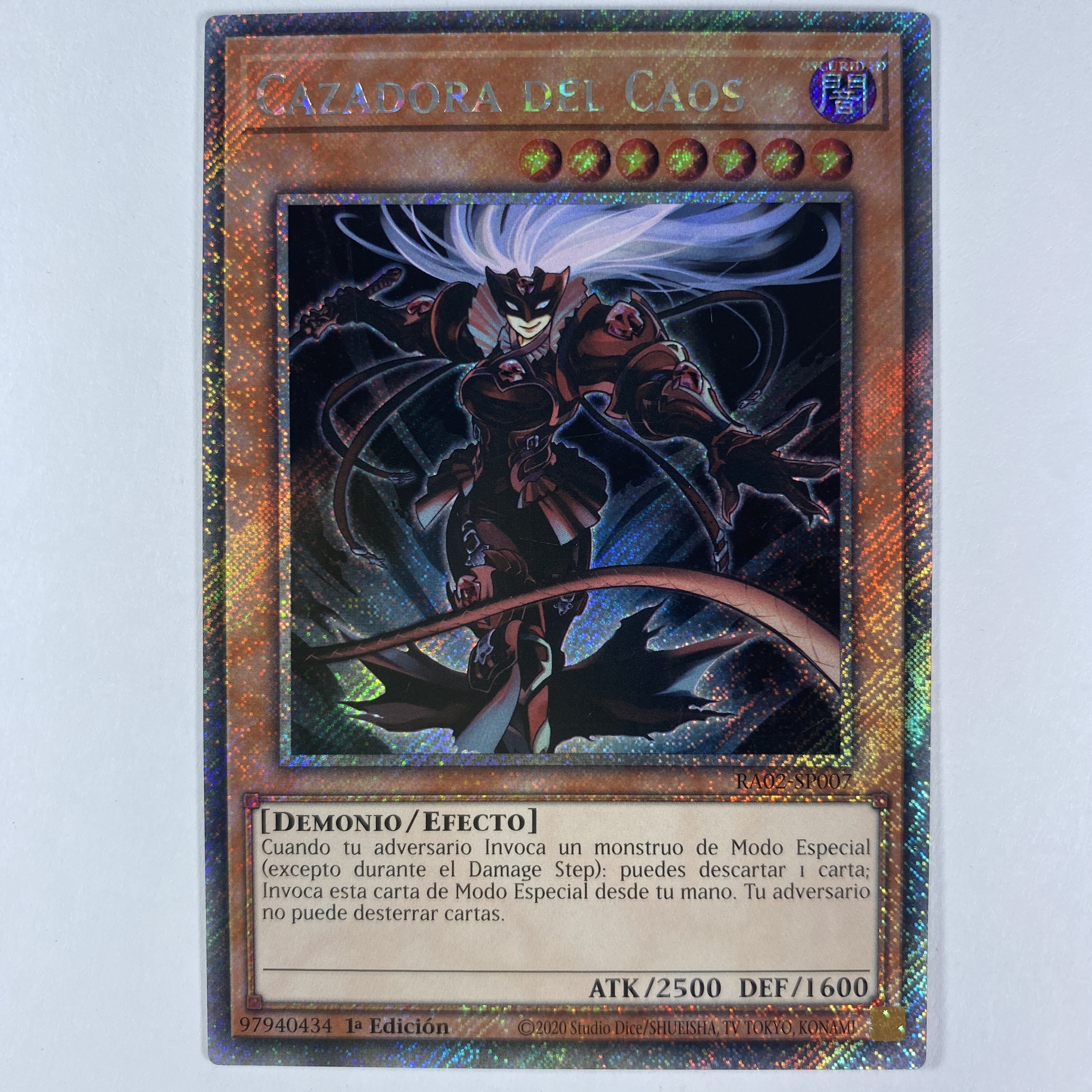 Chaos Hunter RA02-SP007 Platinum Secret Rare 