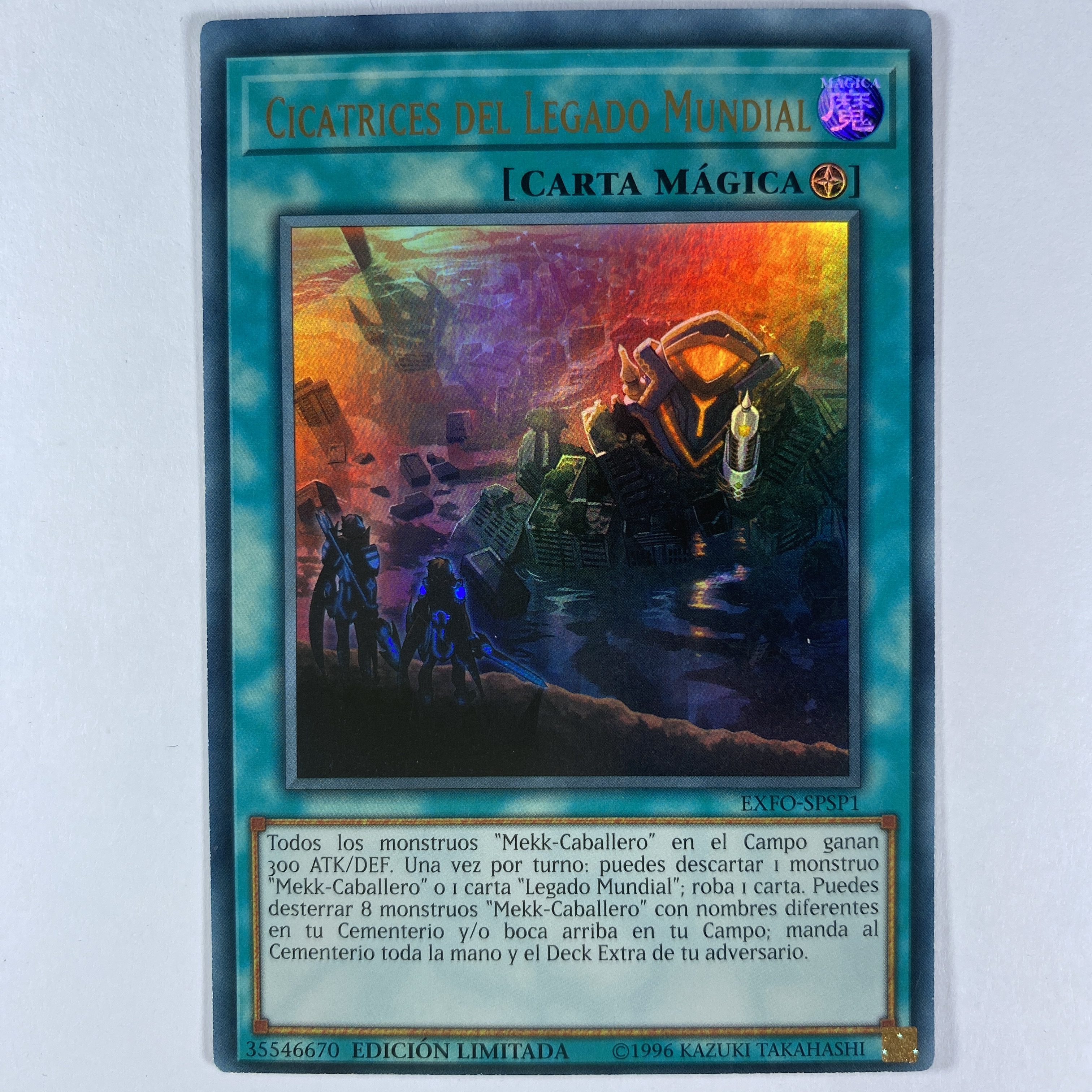 World Legacy Scars EXFO-SPSP1 Ultra Rare 