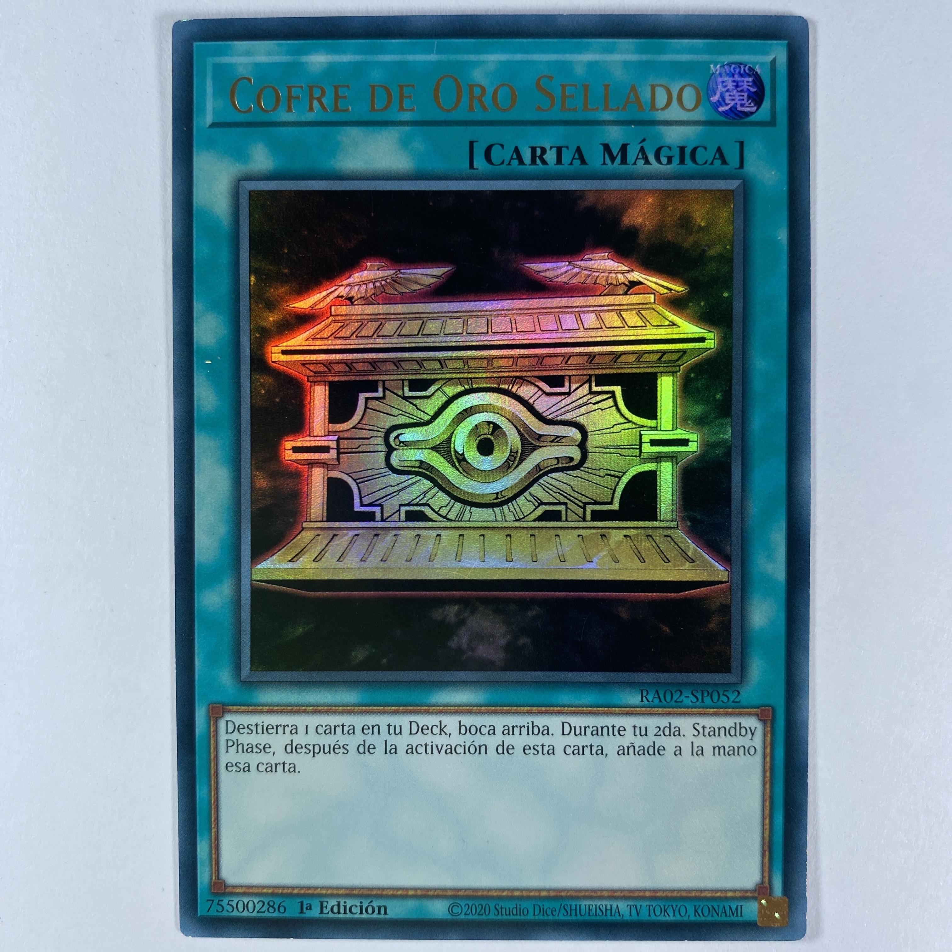 Gold Sarcophagus RA02-SP052 Ultra Rare 