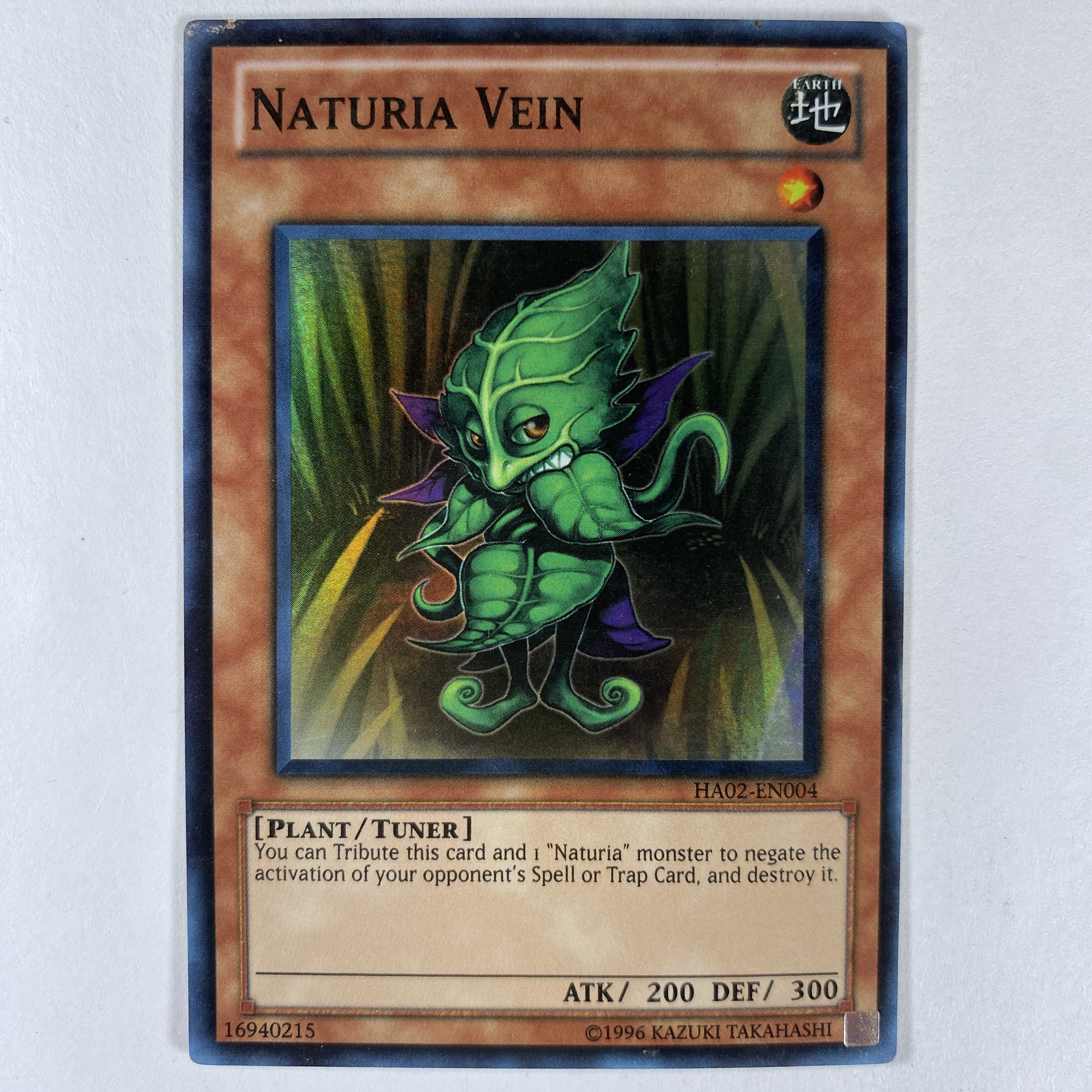 Naturia Vein HA02-EN004 Super Rare
