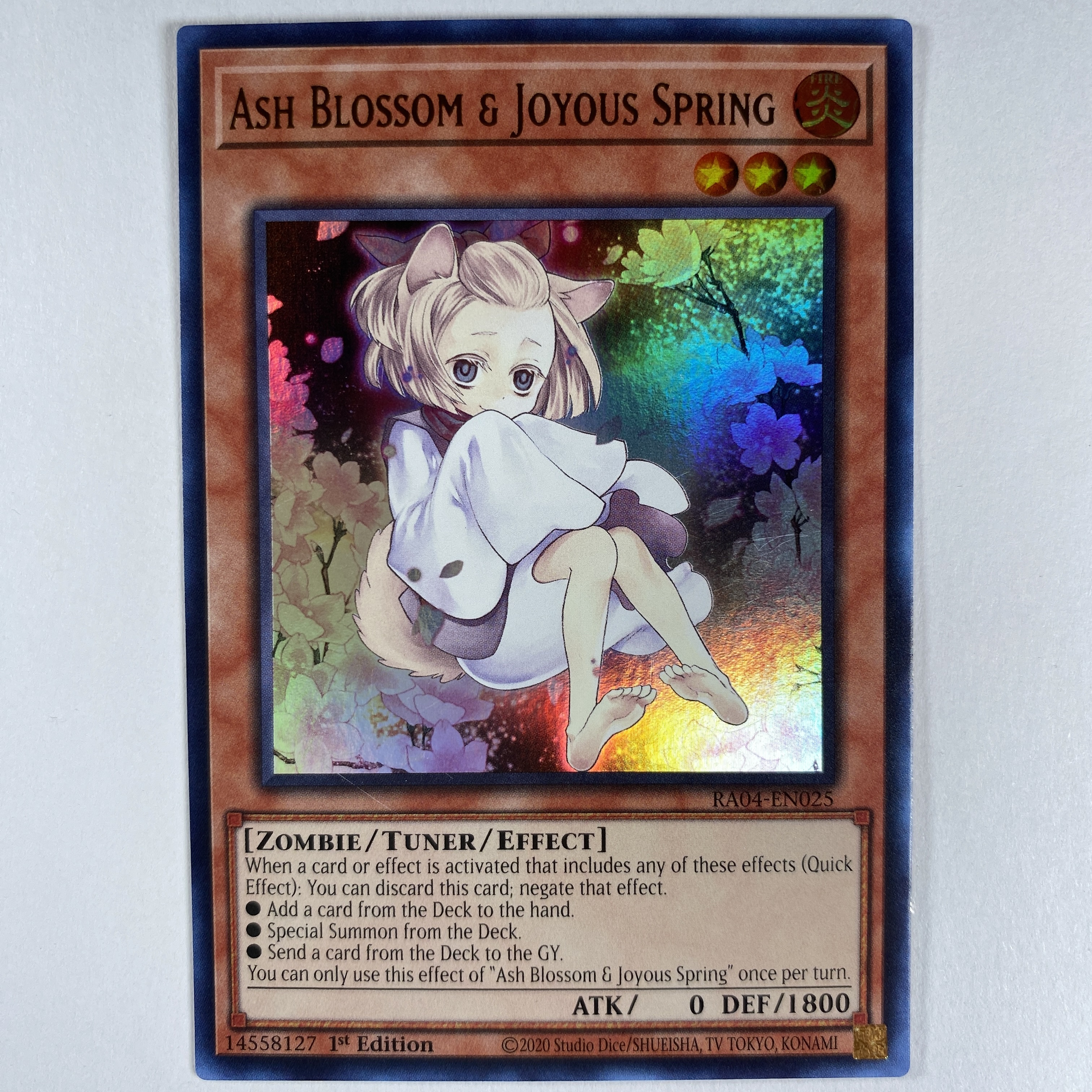 Ash Blossom & Joyous Spring RA04-EN025 Ultra Rare