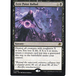 Zero Point Ballad Rare Ingles