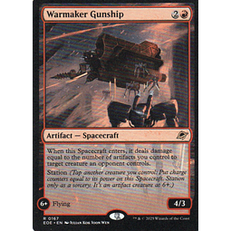 Warmaker Gunship Rare ingles