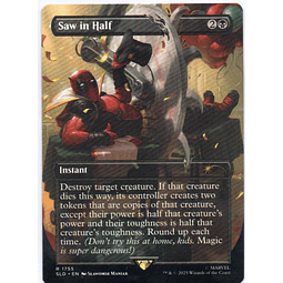 Saw in Half ingles Rare