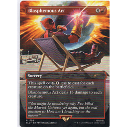 Blasphemous Act ingles Rare