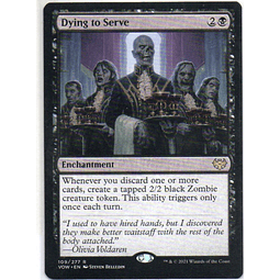 Dying to Serve Ingles Rare