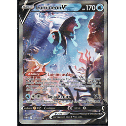 Lumineon V carta pokemon Ingles