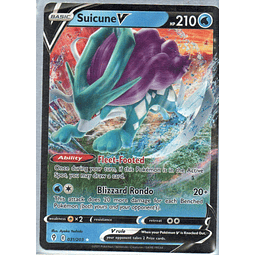 Suicune V carta pokemon Ingles