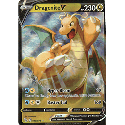 Dragonite V carta pokemon Ingles