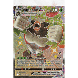 Rillaboom Vmax carta pokemon Español