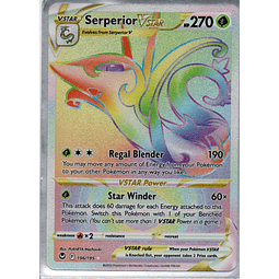 Serperior Vstar carta pokemon Ingles