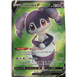 Indeedee V carta pokemon Ingles