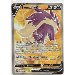 Skuntank V carta pokemon Ingles