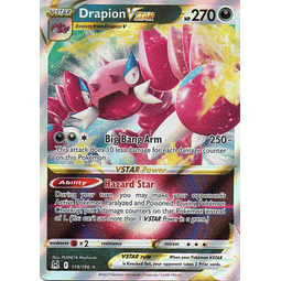 Drapion Vstar carta pokemon Ingles