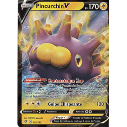 Pincurchin V carta pokemon Español