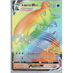 Lapras Vmax carta pokemon Español