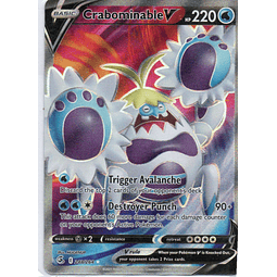 Crabominable V carta pokemon Ingles