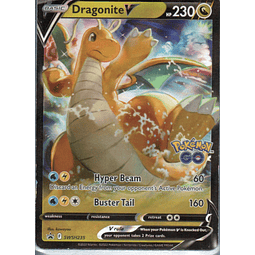 Dragonite V carta pokemon Ingles