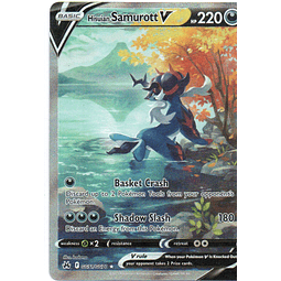 Hisuan Samurott V carta pokemon Ingles