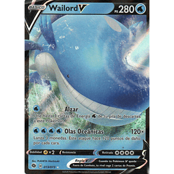 Wailord V carta pokemon Español