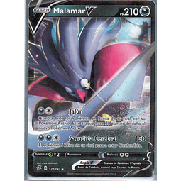 Malamar V carta pokemon Ingles