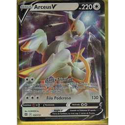 Arceus V carta pokemon Español