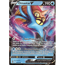 Omastar V carta pokemon Español
