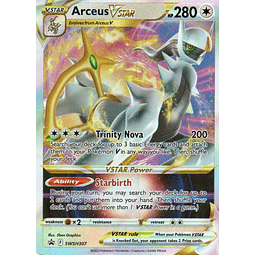 Arceus Vstar carta pokemon Ingles