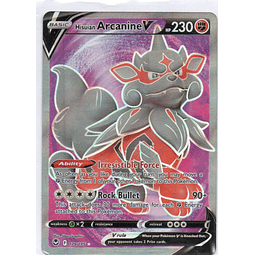 Hisuan Arcanine V carta pokemon Ingles