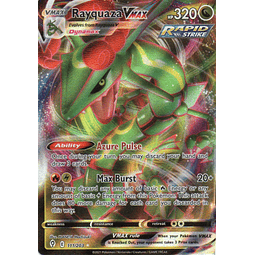 Rayquaza Vmax carta pokemon Ingles