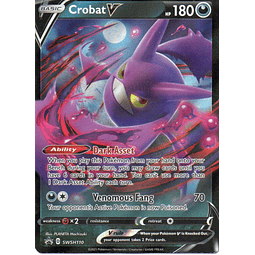 Crobat V carta pokemon Ingles