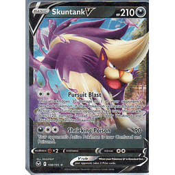 Skuntank V carta pokemon Ingles