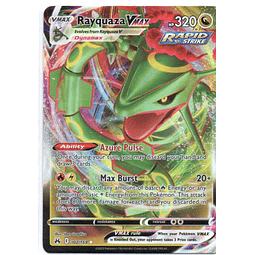 Rayquaza Vmax carta pokemon Ingles