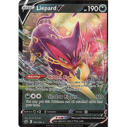 Liepard V carta pokemon Ingles