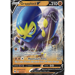 Grapploct V carta pokemon Ingles