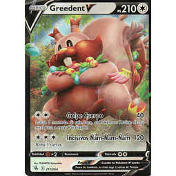 Greedent V carta pokemon Español